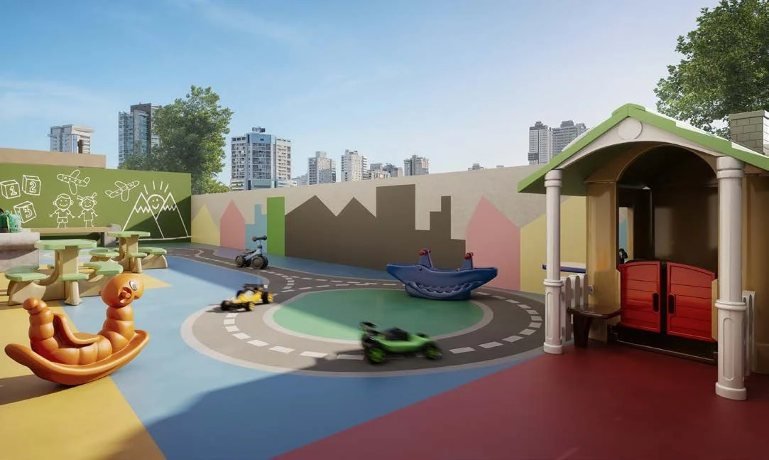 Playground do condomínio Residencial Marô by BP8 em Guarulhos
